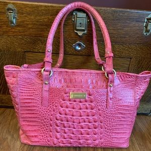 EUC Pink Brahmin purse Gorgeous